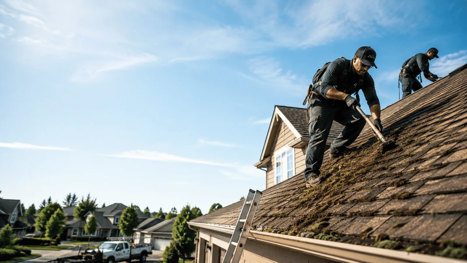 Roof Moss Removal in Tahoe City, CA near me